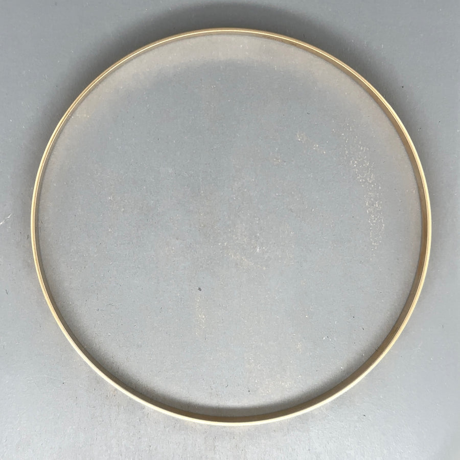 9ct Yellow Gold Patterned Bangle
