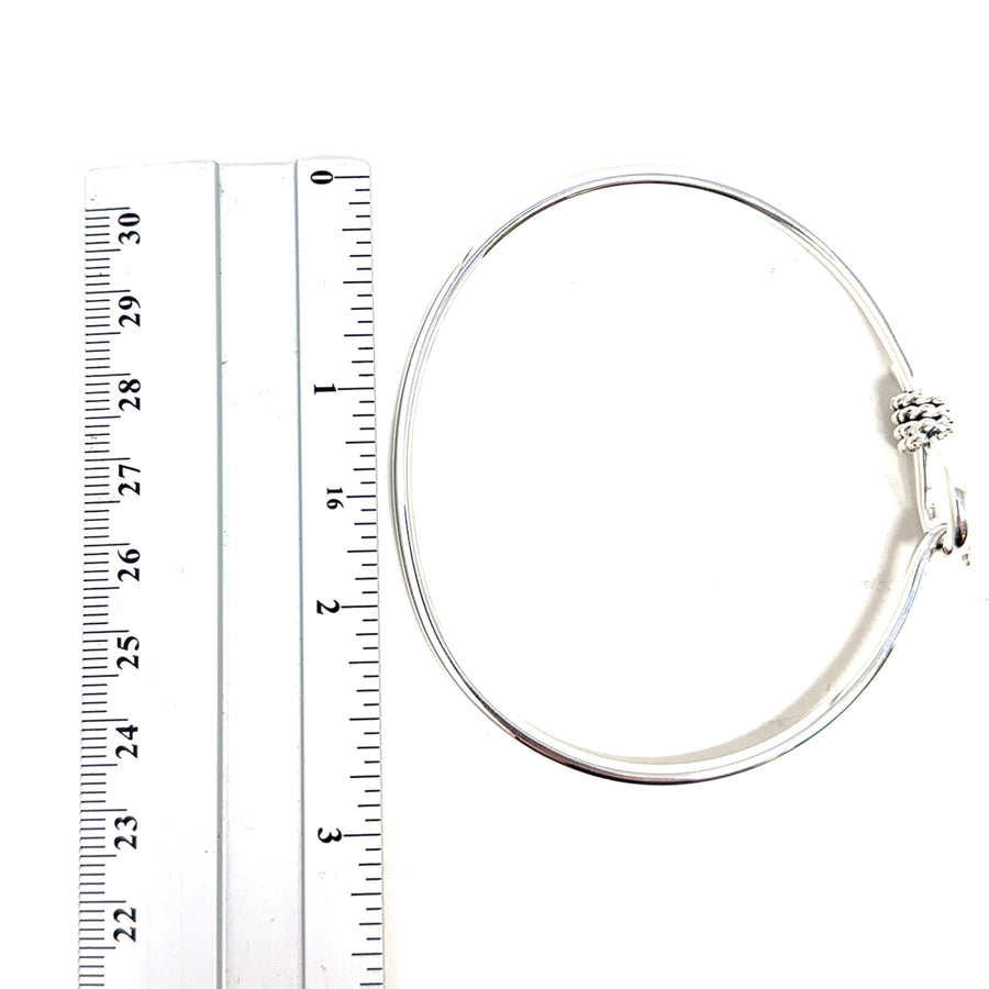 Sterling Silver Slim Loop Bangle NEW!