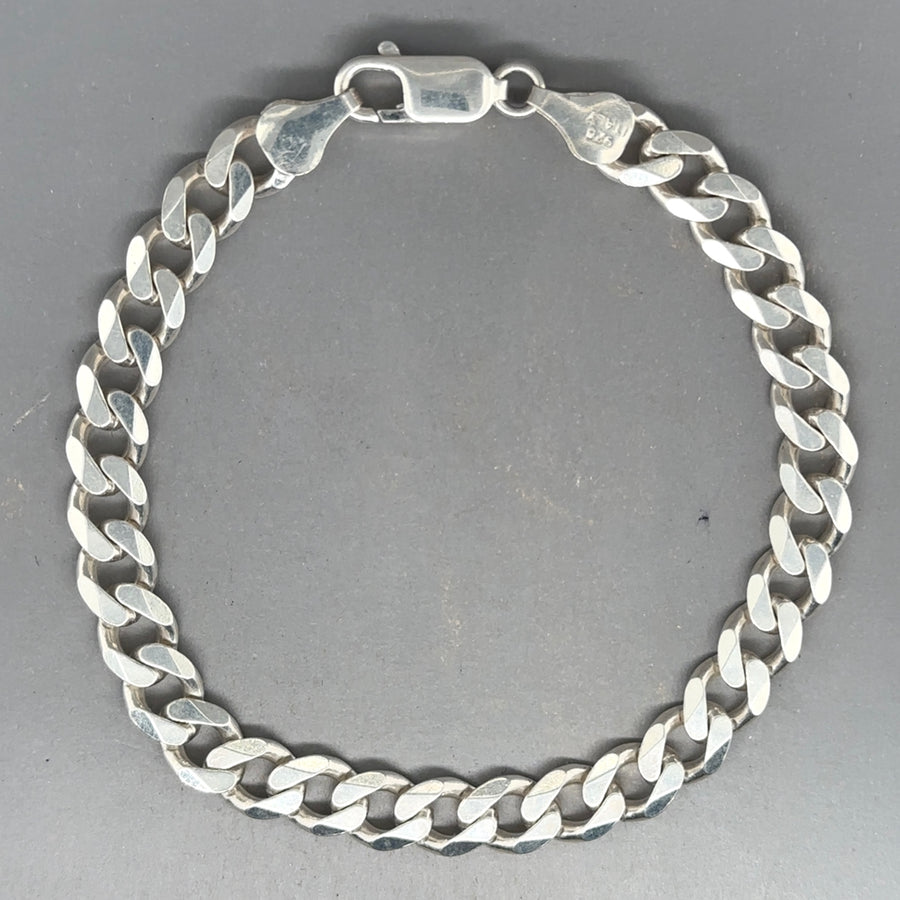 Sterling Silver Curb Bracelet
