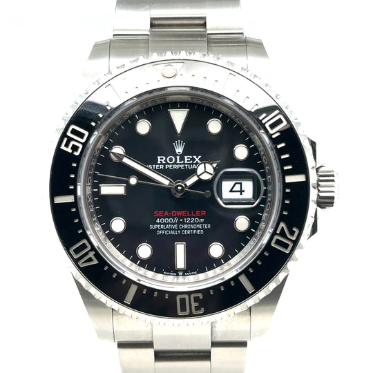 Pre-Owned Stainless Steel Sea Dweller Rolex (Gents)