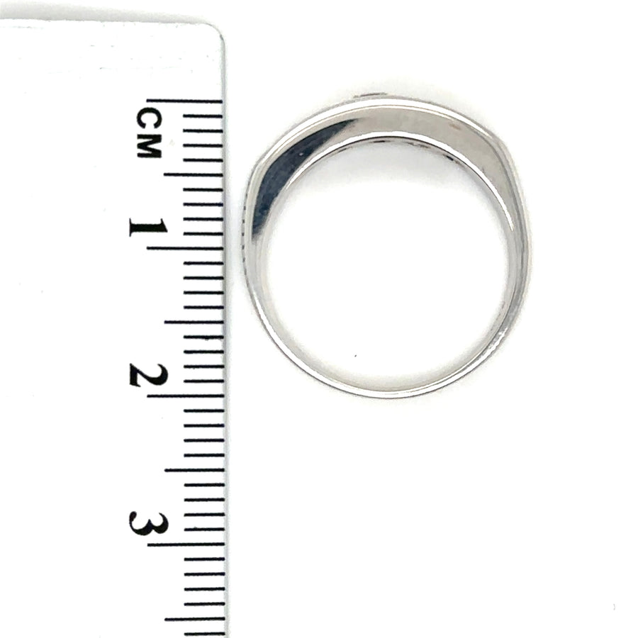 18ct White Gold Diamond Ring (c. 0.75ct) - Size L