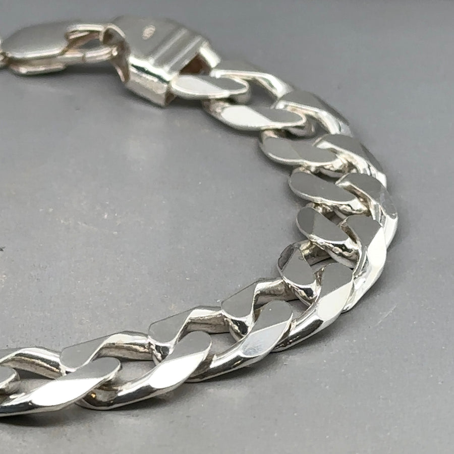 Sterling Silver Curb Bracelet