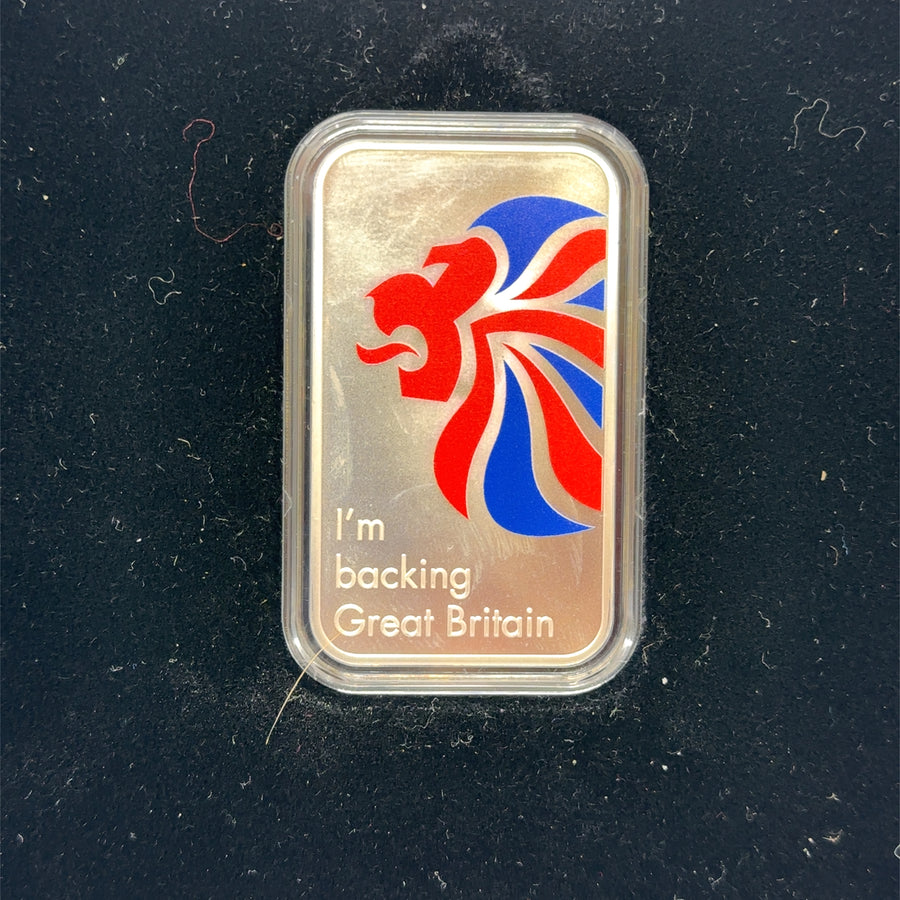 Limited Edition Sterling Silver Team GB and Paralympics Commemorative Ingots Set