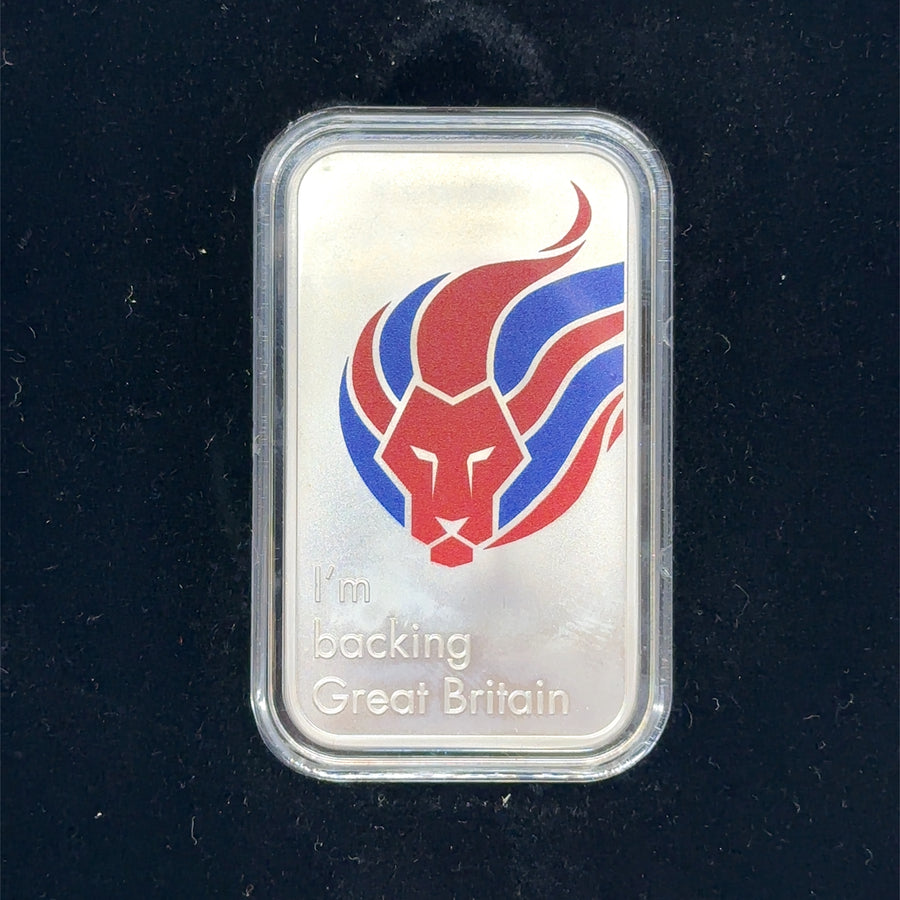 Limited Edition Sterling Silver Team GB and Paralympics Commemorative Ingots Set