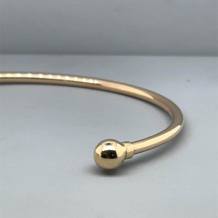 9ct Yellow Gold Torque Bangle – Pickwick Jewellers