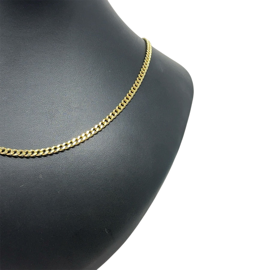 14ct Yellow Gold Curb Chain (26")
