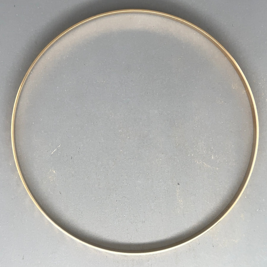 9ct Yellow Gold Patterned Bangle