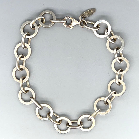 Sterling Silver Circles Bracelet