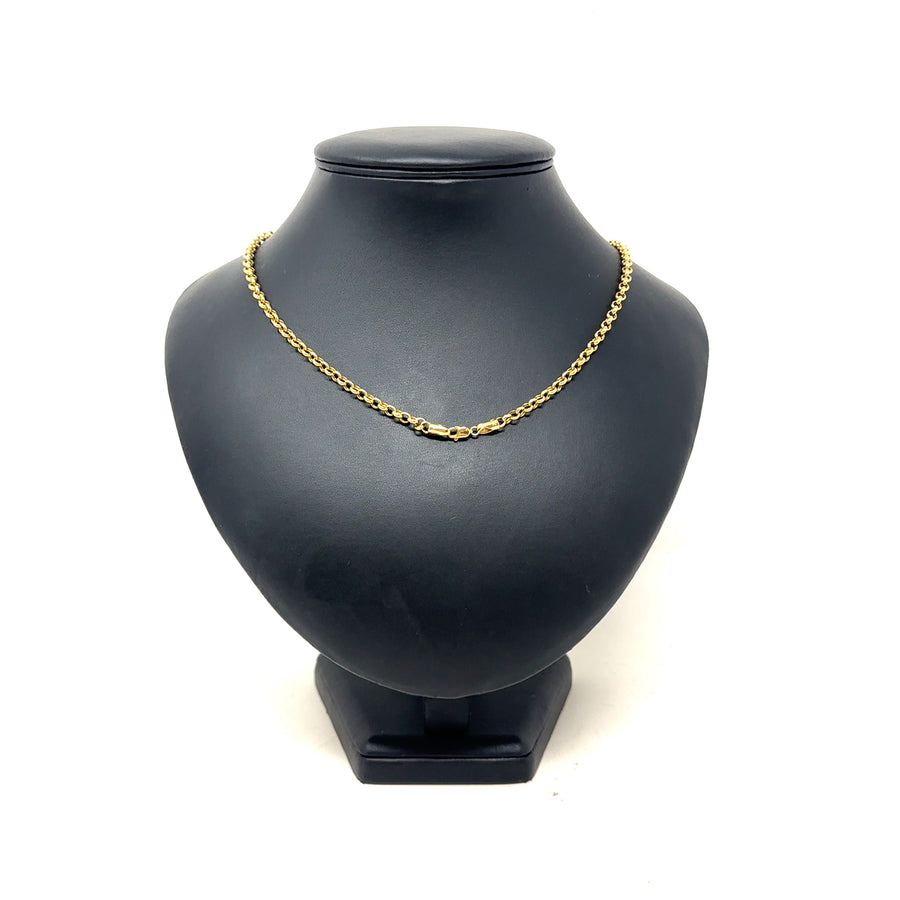 9ct Yellow Gold Belcher Chain (21")