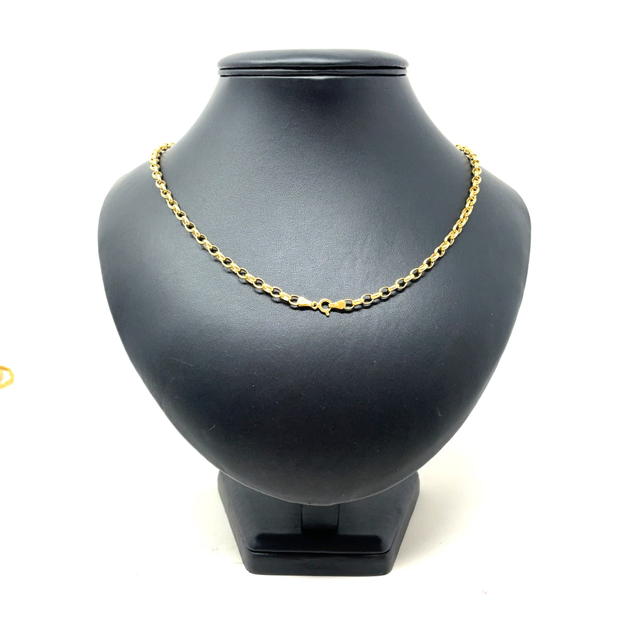 9ct Yellow Gold Belcher Chain (20")