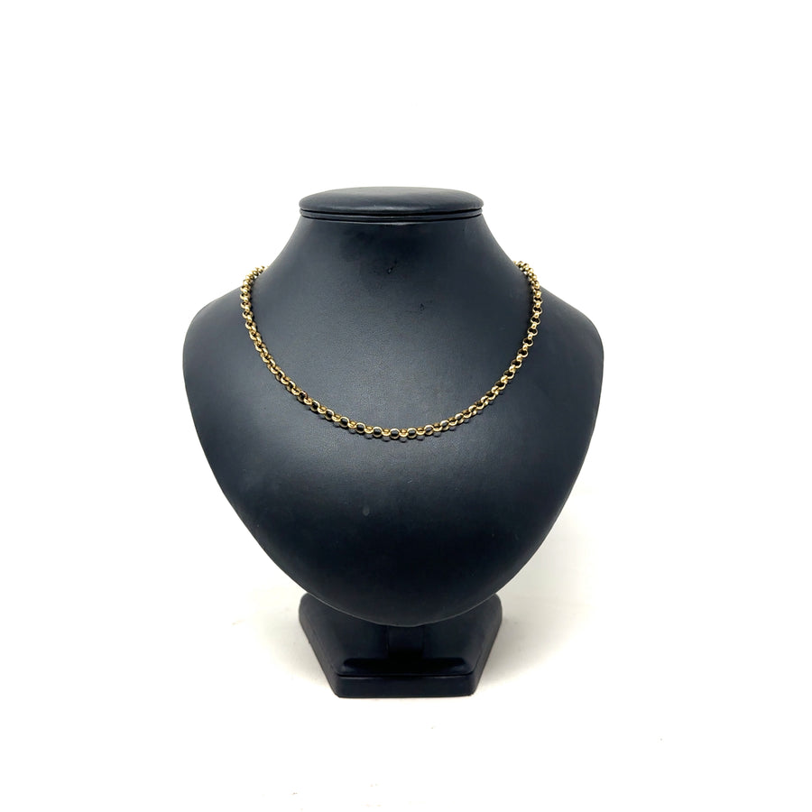 9ct Yellow Gold Belcher Chain (20")