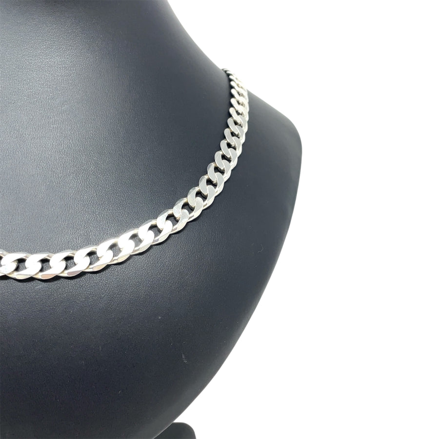 Sterling Silver Curb Chain (20")