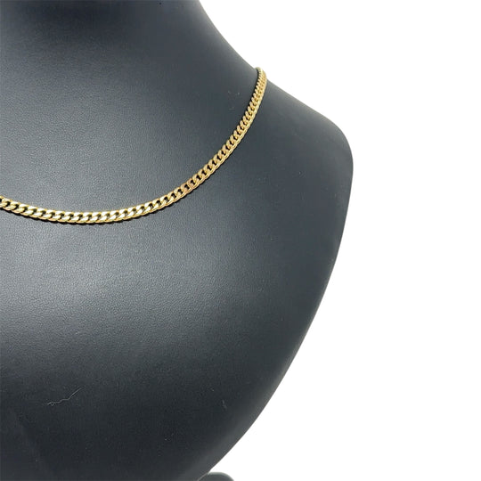 9ct Yellow Gold Curb Chain (26")