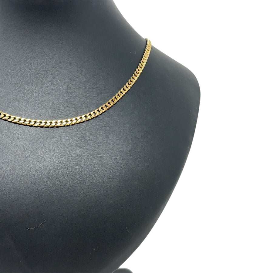 9ct Yellow Gold Curb Chain (26")