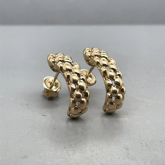 9ct Yellow Gold Fancy Earrings