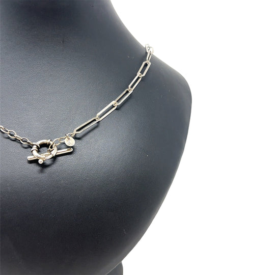 Sterling Silver Fancy Link Chain (26")