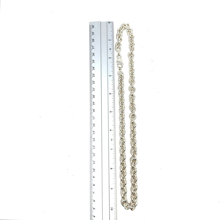 Sterling Silver Belcher Chain (20")