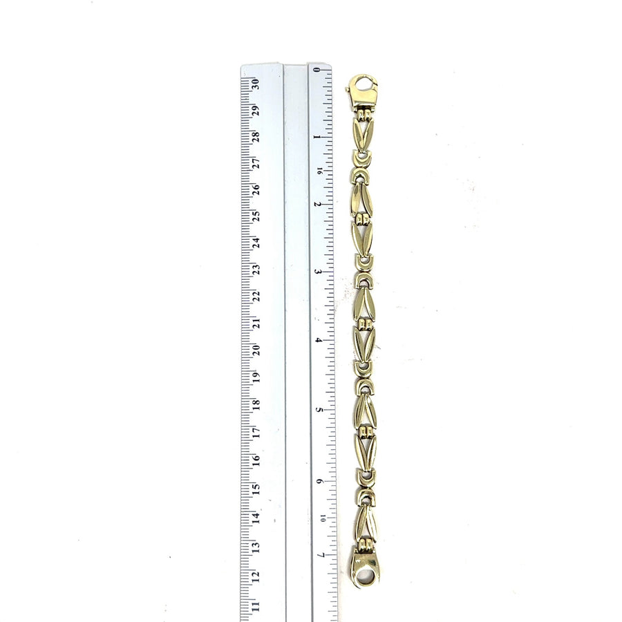 9ct Yellow Gold Fancy Bracelet