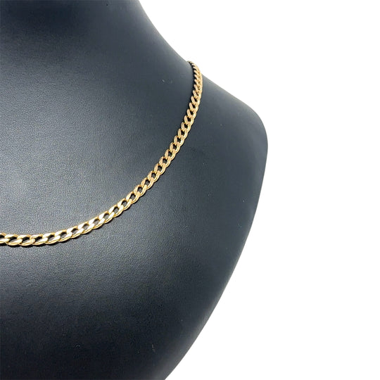 9ct Yellow Gold Curb Chain (29")
