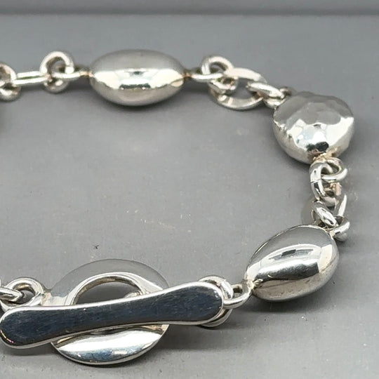 Sterling Silver Pebble Link Bracelet NEW!