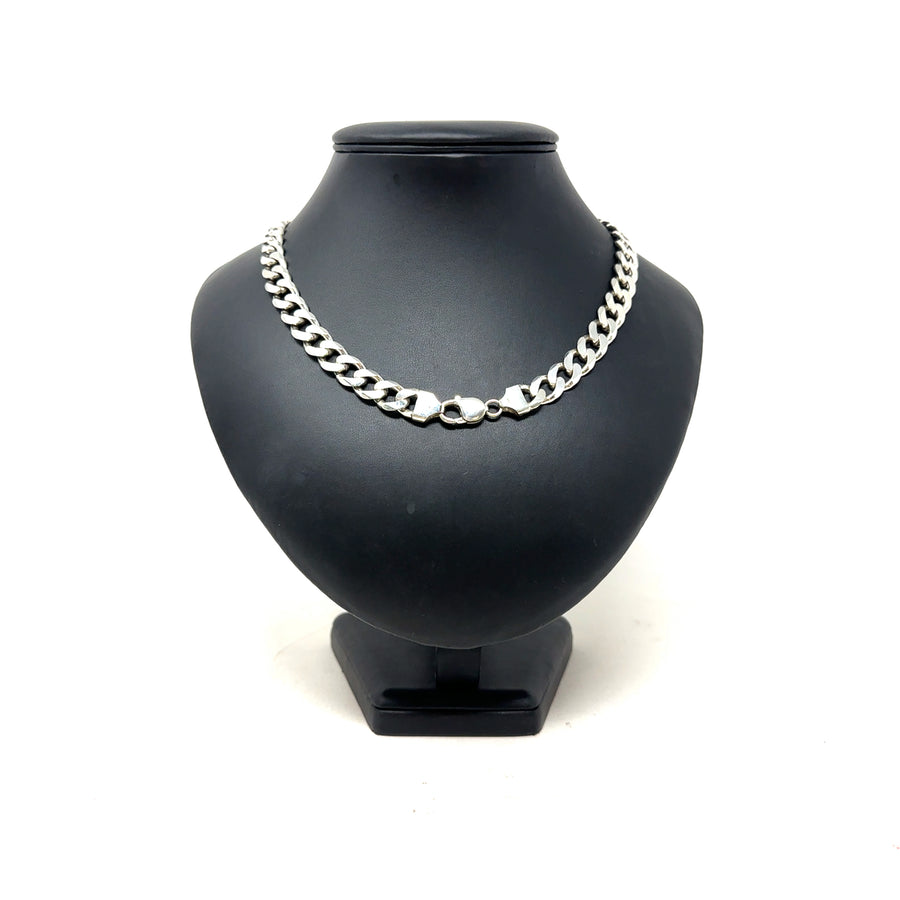 Sterling Silver Curb Chain (21")