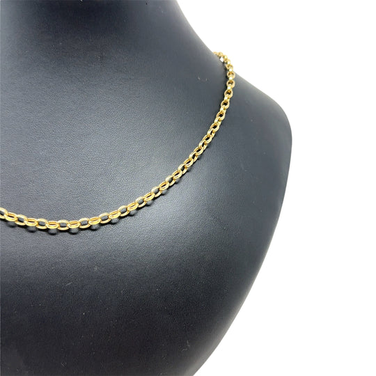 9ct Yellow Gold Belcher Chain (24")