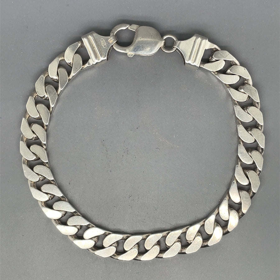 Sterling Silver Curb Bracelet