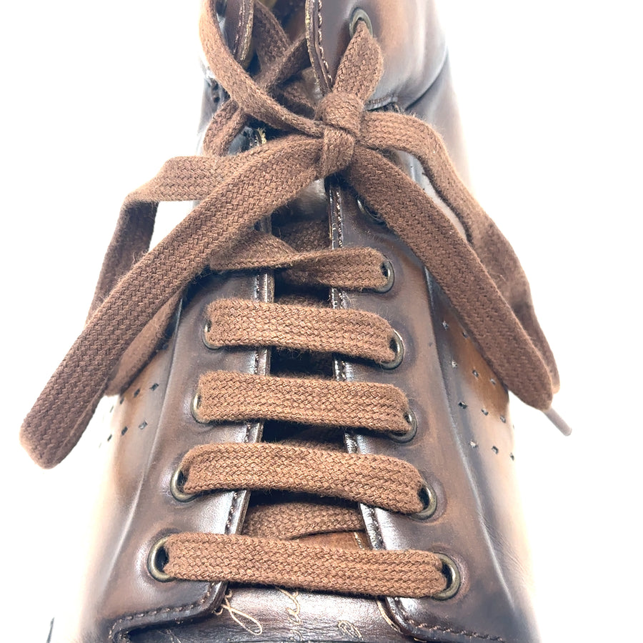 Pre-Owned Leather Brown Berluti Boots - UK Size 12 (EU 47)