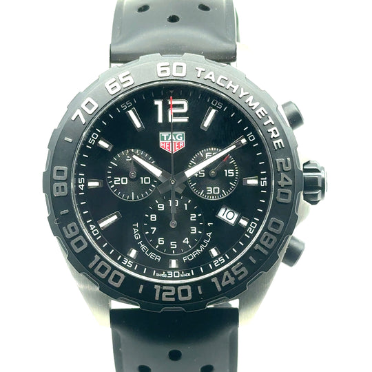 Pre-Owned Stainless Steel Tag Heuer Formula 1 with Rubber Strap Watch (Gents)