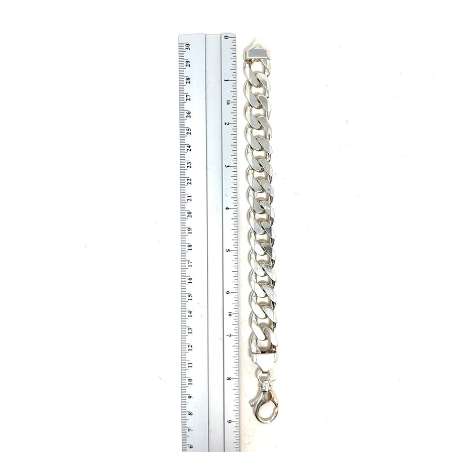 Sterling Silver Curb Bracelet