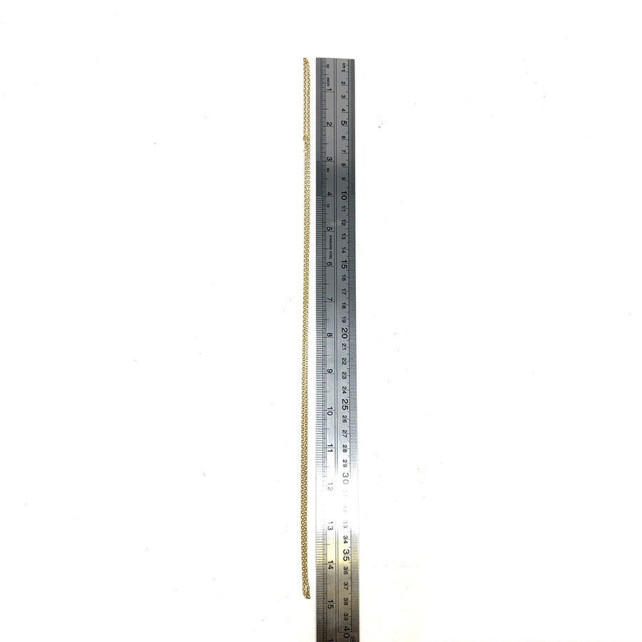 9ct Yellow Gold Fine Belcher Chain (30")