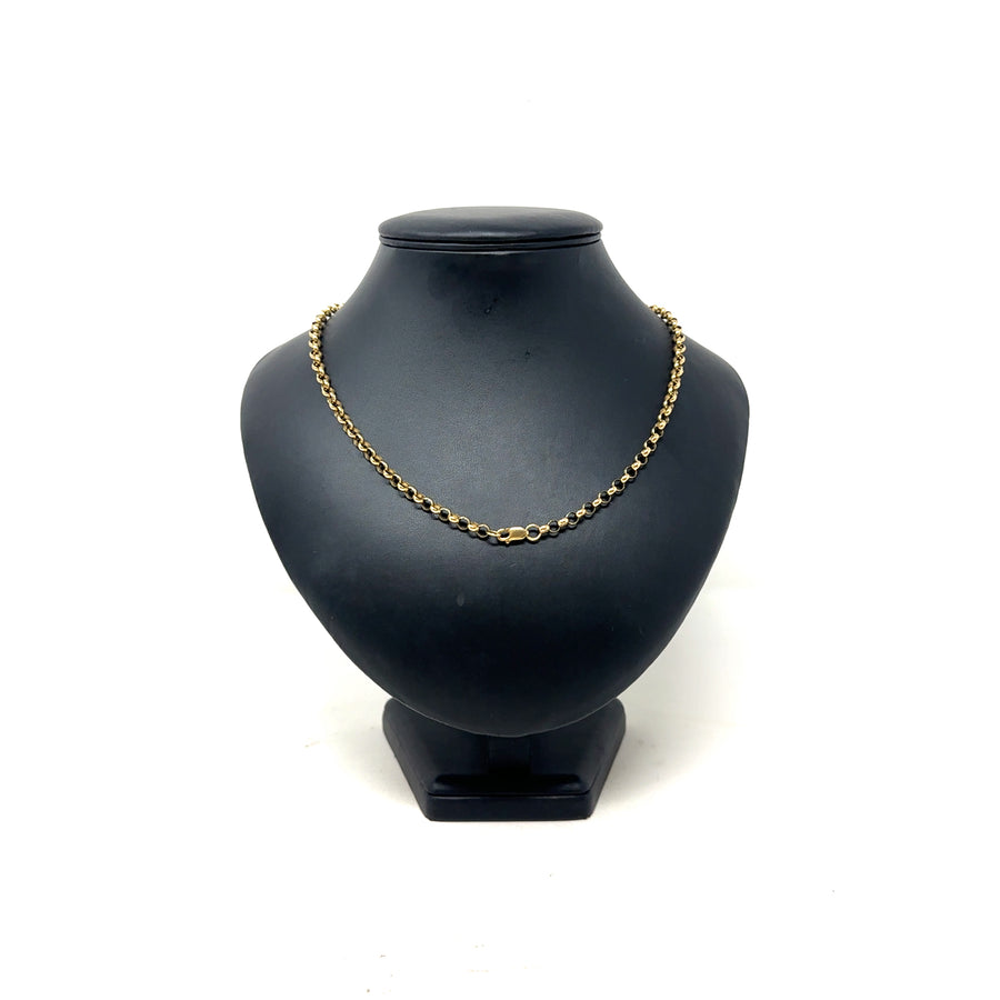 9ct Yellow Gold Belcher Chain (20")