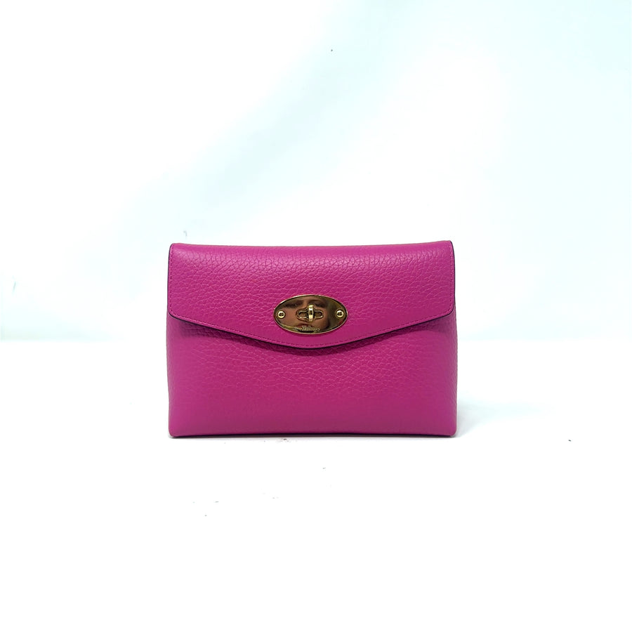 Pre-Owned Leather Mulberry Darley Cosmetic Pouch