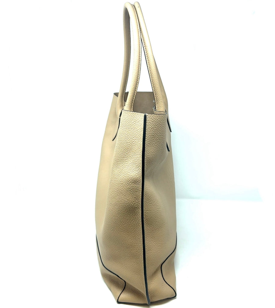 Pre-Owned Calf Skin Leather Blossom Mulberry Tote Bag