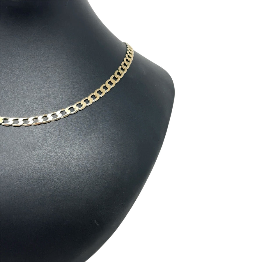 9ct Yellow Gold Curb Chain (24")