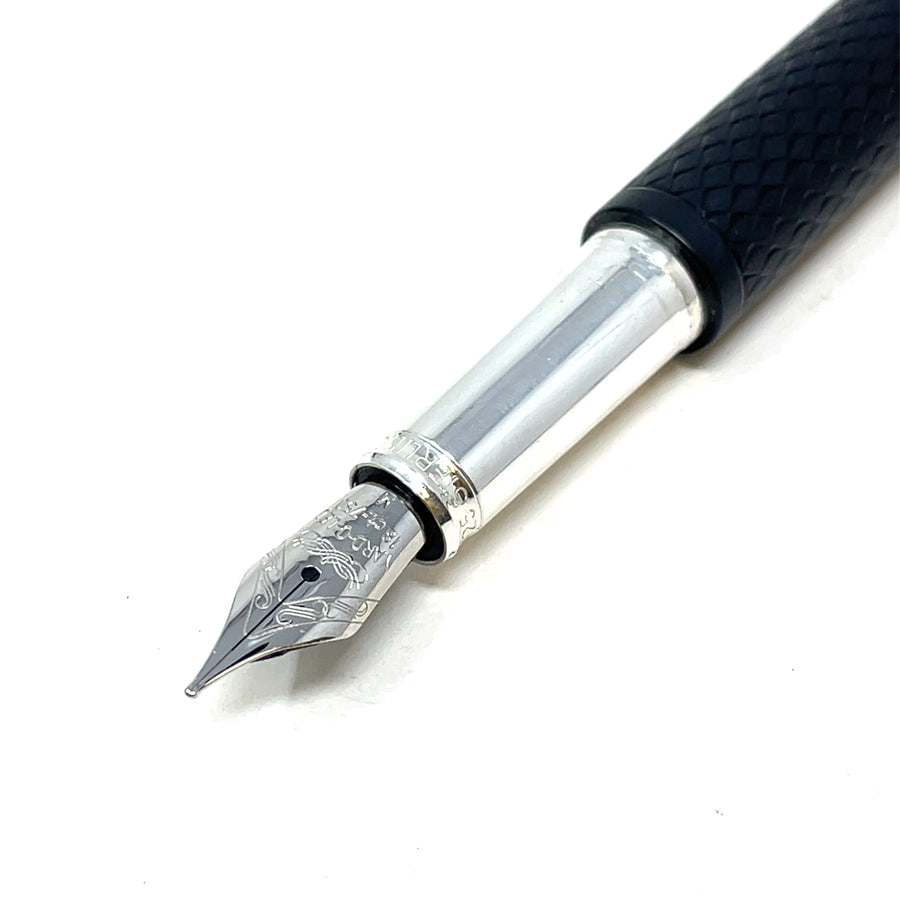 Pre-Owned Sterling Silver and Resin Yard-O-Led Barley Fountain Pen