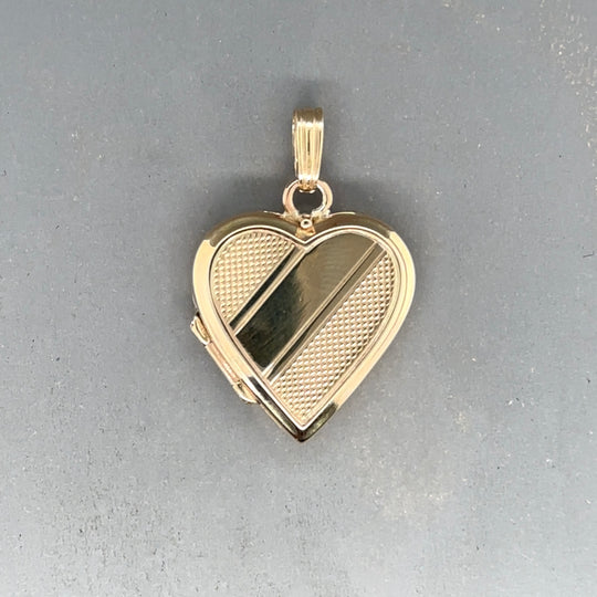 9ct Yellow Gold Heart Locket