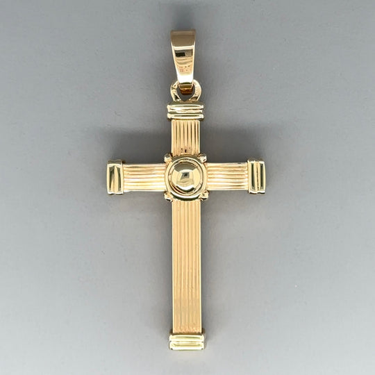9ct Yellow Gold Cross Pendant