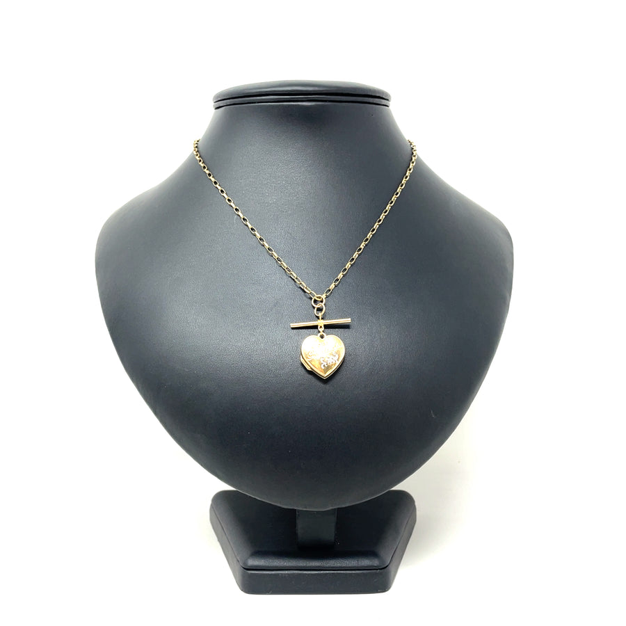 9ct Yellow Gold Special Grand Daughter Locket Necklace (19")