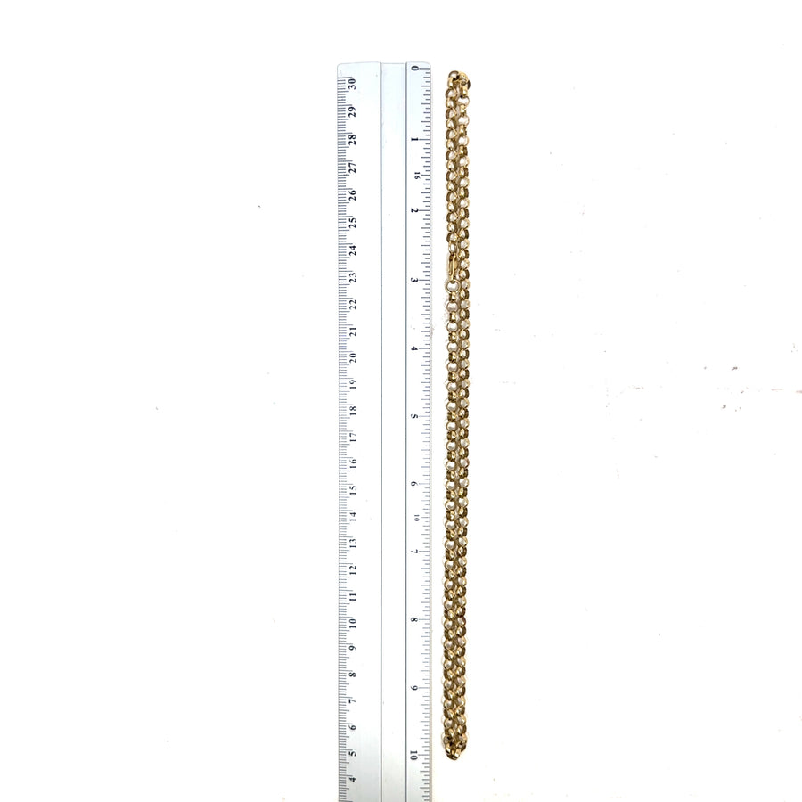 9ct Yellow Gold Belcher Chain (20")