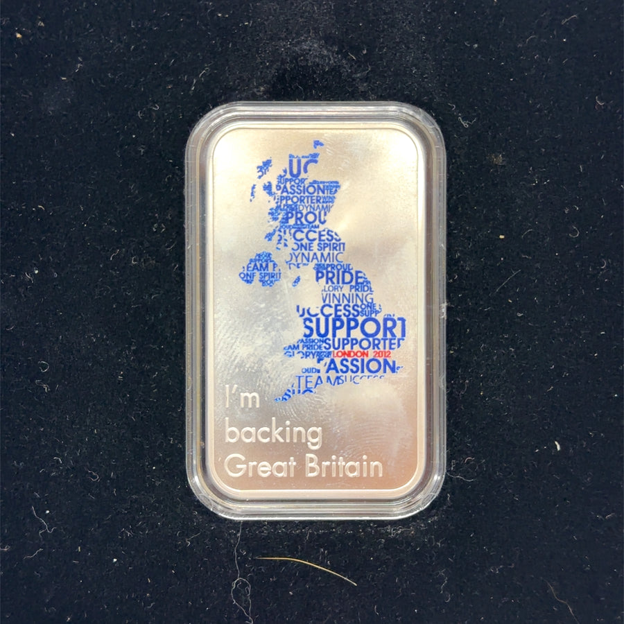 Limited Edition Sterling Silver Team GB and Paralympics Commemorative Ingots Set