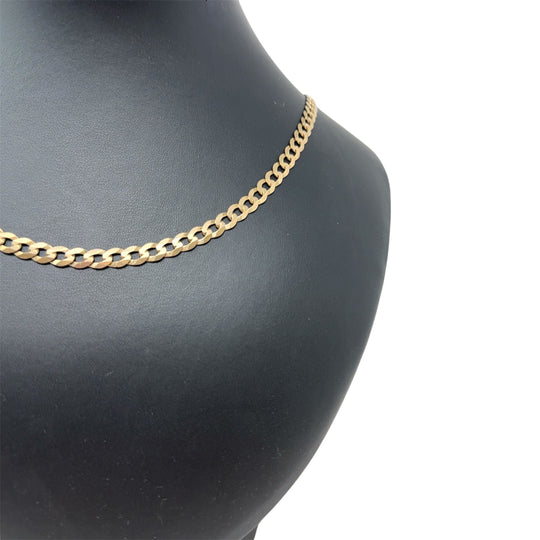 9ct Yellow Gold Curb Chain (24")