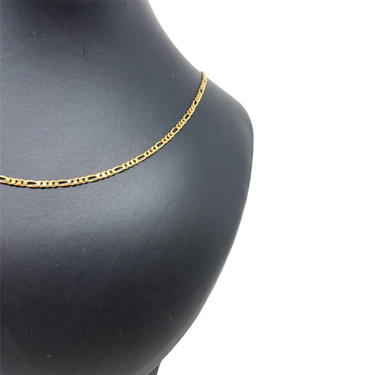 9ct Yellow Gold Figaro Chain (26”)
