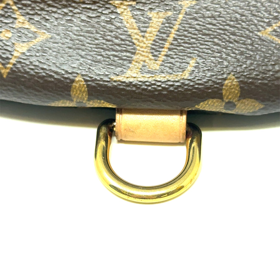 Pre-Owned Leather Louis Vuitton Monogram Bum Bag