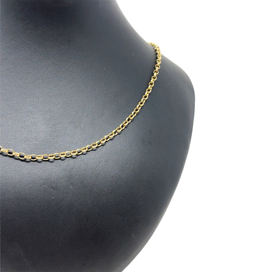 9ct Yellow Gold Belcher Chain (24")