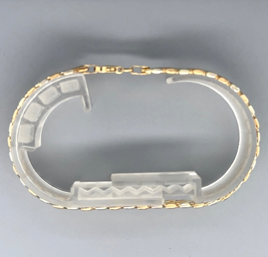 9ct Bi-Colour Bracelet