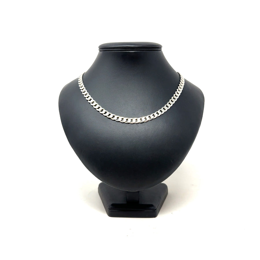 Sterling Silver Curb Chain (24")