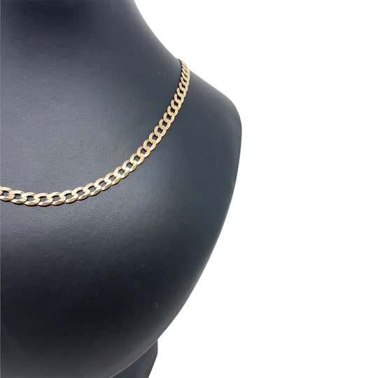 9ct Yellow Gold Curb Chain (20")