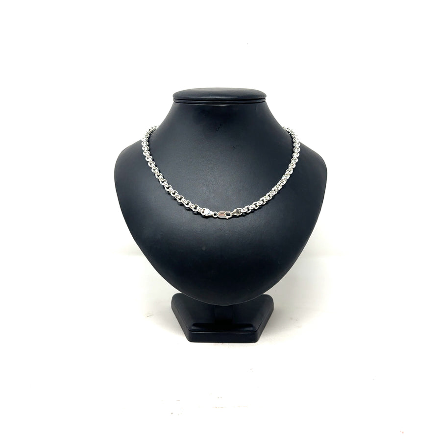 Sterling Silver Belcher Chain (20")