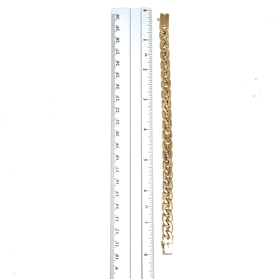 9ct Yellow Gold Fancy Link Bracelet